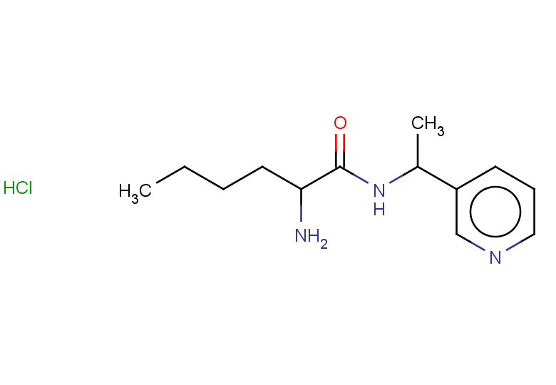 2-amino-N-[1-(pyridin-3-yl)ethyl]hexanamide hydrochloride