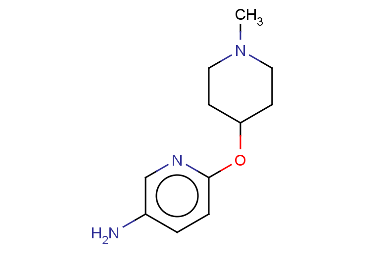 6-[(1-methylpiperidin-4-yl)oxy]pyridin-3-amine