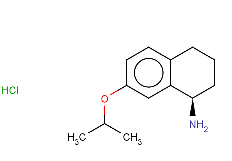(1R)-7-(propan-2-yloxy)-1,2,3,4-tetrahydronaphthalen-1-amine hydrochloride