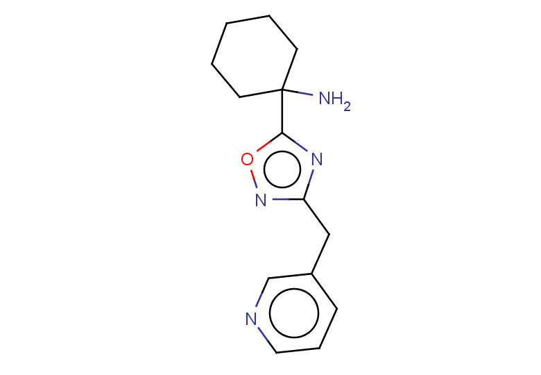 1-[3-(pyridin-3-ylmethyl)-1,2,4-oxadiazol-5-yl]cyclohexan-1-amine