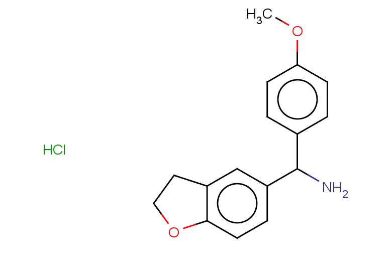2,3-dihydro-1-benzofuran-5-yl(4-methoxyphenyl)methanamine hydrochloride