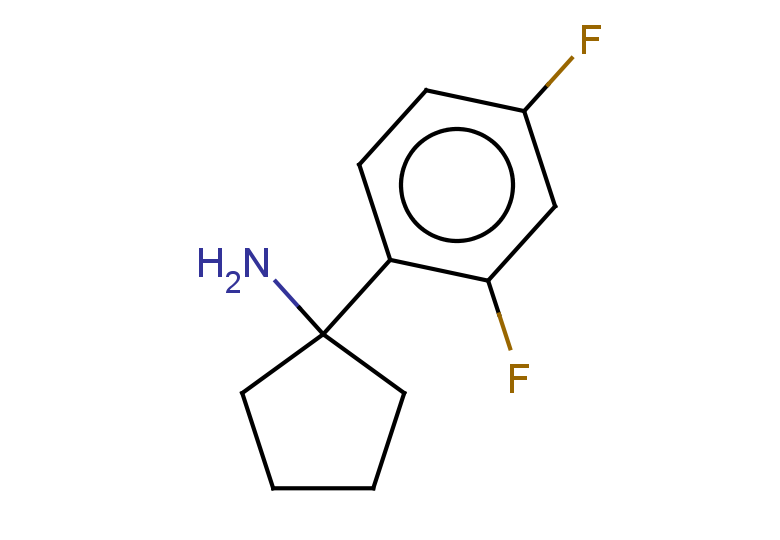 1-(2,4-difluorophenyl)cyclopentan-1-amine