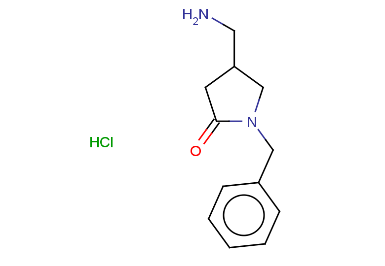 4-(aminomethyl)-1-benzylpyrrolidin-2-one hydrochloride