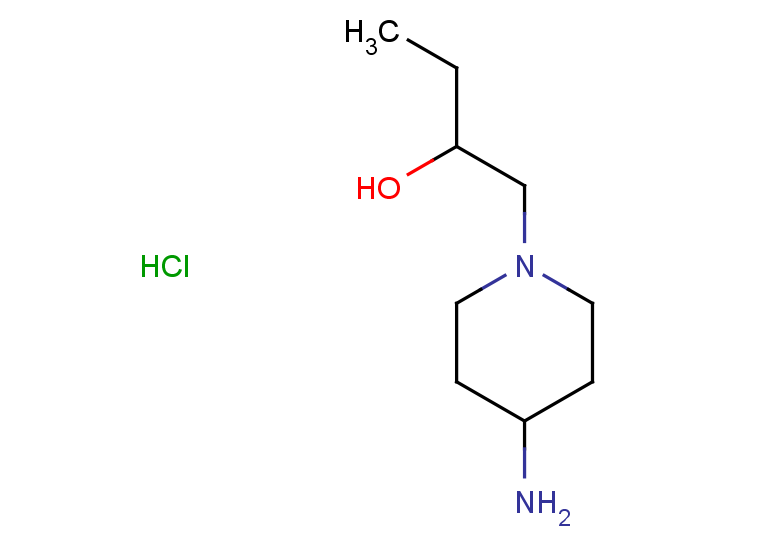1-(4-aminopiperidin-1-yl)butan-2-ol hydrochloride