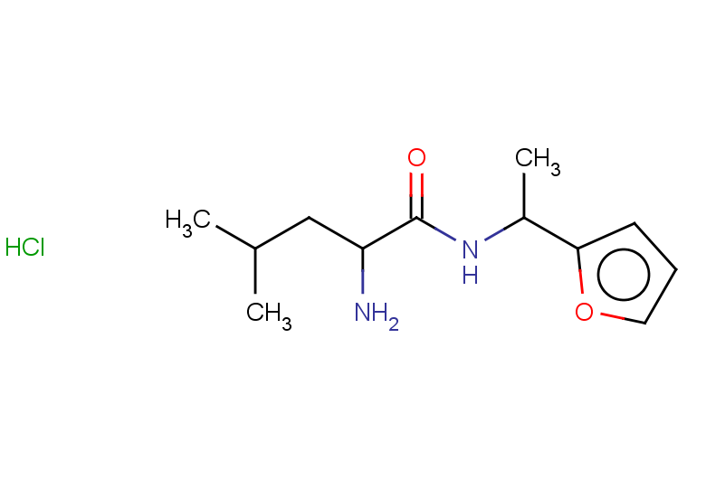 2-amino-N-[1-(furan-2-yl)ethyl]-4-methylpentanamide hydrochloride