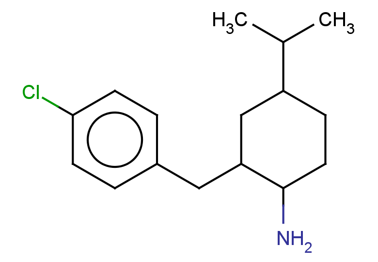 2-[(4-chlorophenyl)methyl]-4-(propan-2-yl)cyclohexan-1-amine