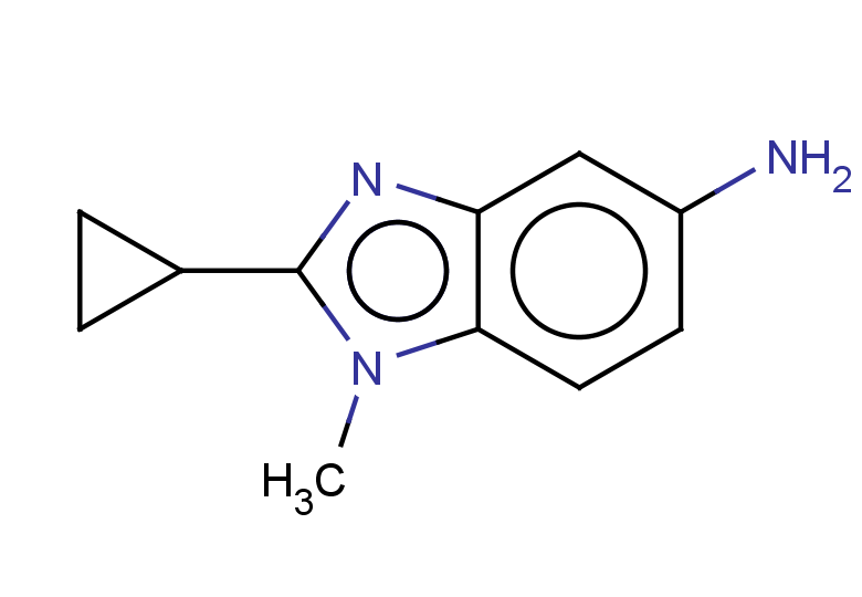 2-cyclopropyl-1-methyl-1H-1,3-benzodiazol-5-amine