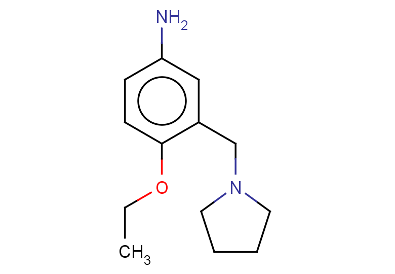 4-ethoxy-3-(pyrrolidin-1-ylmethyl)aniline