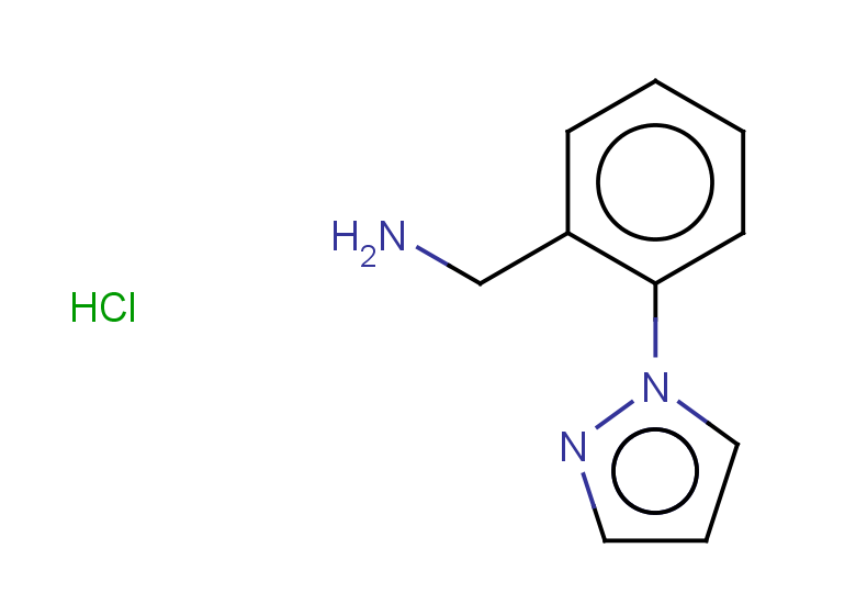[2-(1H-pyrazol-1-yl)phenyl]methanamine hydrochloride