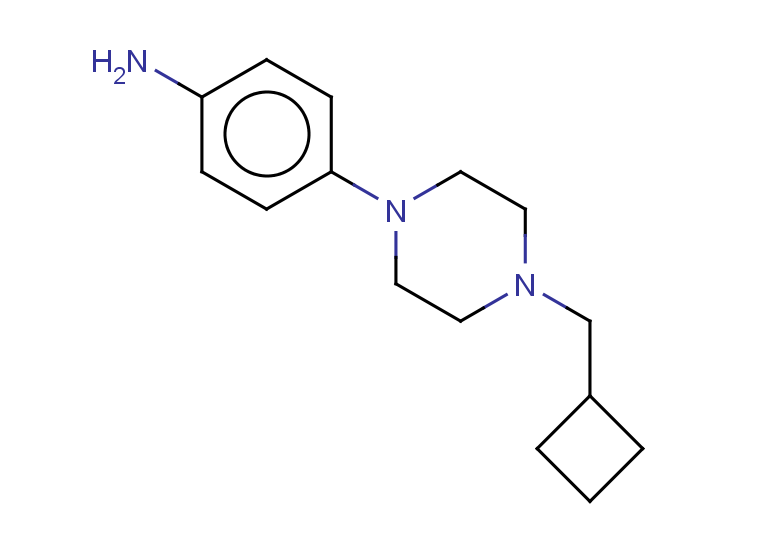 4-[4-(cyclobutylmethyl)piperazin-1-yl]aniline