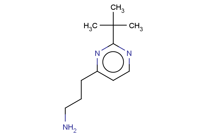 3-(2-tert-butylpyrimidin-4-yl)propan-1-amine
