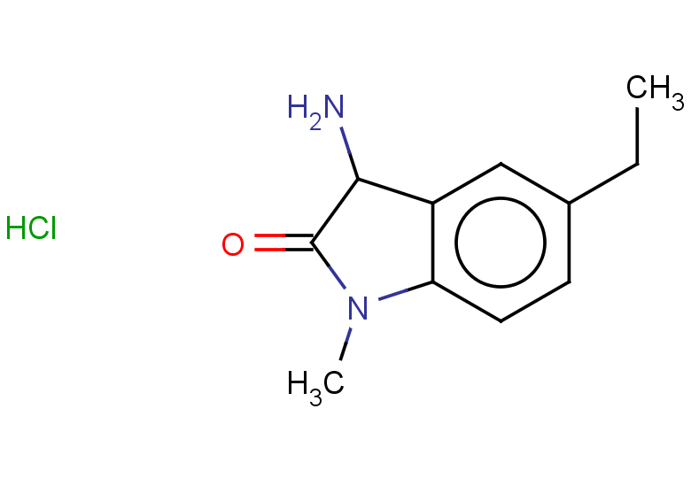 3-amino-5-ethyl-1-methyl-2,3-dihydro-1H-indol-2-one hydrochloride