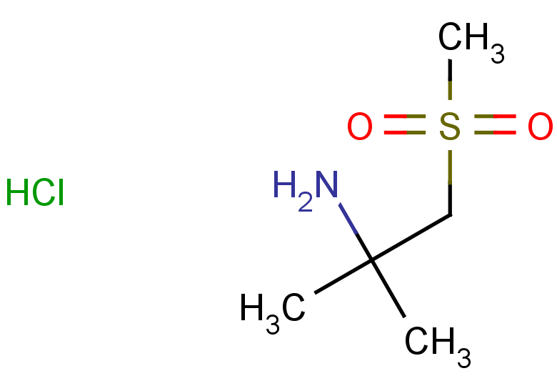 1-methanesulfonyl-2-methylpropan-2-amine hydrochloride