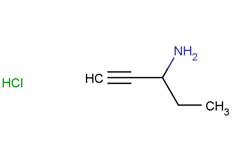 pent-1-yn-3-amine hydrochloride
