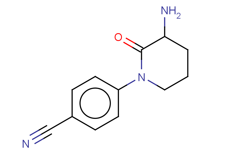 4-(3-amino-2-oxopiperidin-1-yl)benzonitrile