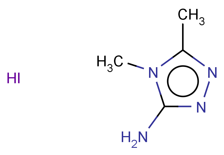 dimethyl-4H-1,2,4-triazol-3-amine hydroiodide