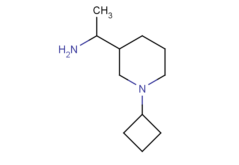 1-(1-cyclobutylpiperidin-3-yl)ethan-1-amine