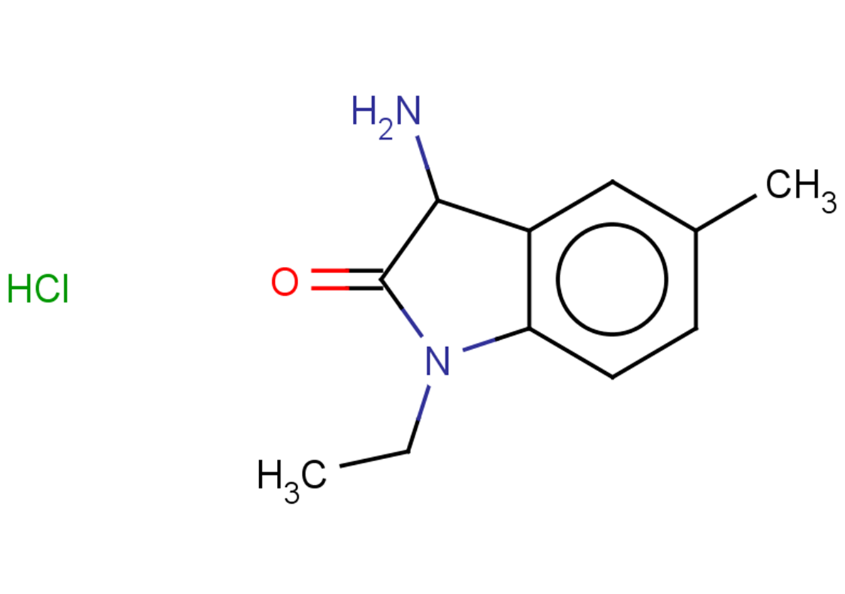 3-amino-1-ethyl-5-methyl-2,3-dihydro-1H-indol-2-one hydrochloride