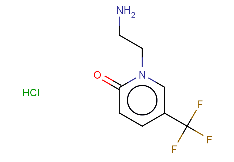 1-(2-aminoethyl)-5-(trifluoromethyl)-1,2-dihydropyridin-2-one hydrochloride
