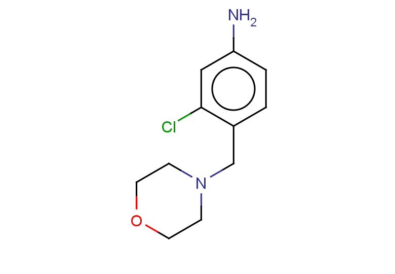 3-chloro-4-(morpholin-4-ylmethyl)aniline