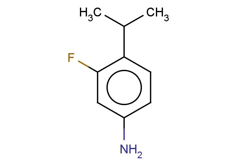 3-fluoro-4-(propan-2-yl)aniline