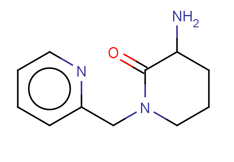 3-amino-1-[(pyridin-2-yl)methyl]piperidin-2-one