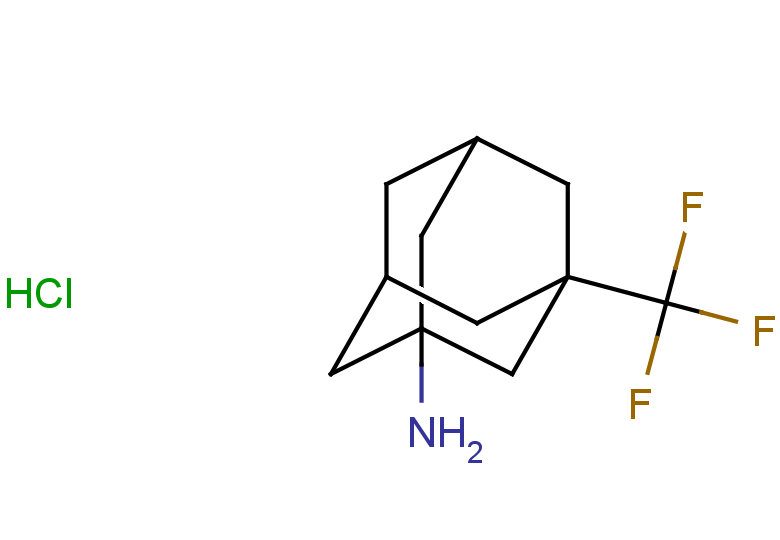 3-(trifluoromethyl)adamantan-1-amine hydrochloride