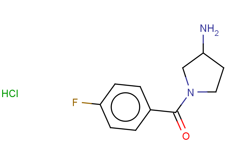 1-(4-fluorobenzoyl)pyrrolidin-3-amine hydrochloride
