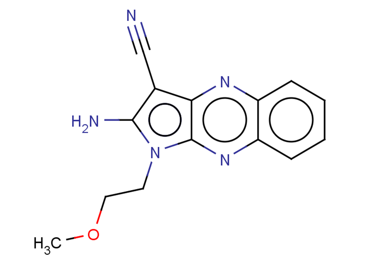 2-amino-1-(2-methoxyethyl)-1H-pyrrolo[2,3-b]quinoxaline-3-carbonitrile
