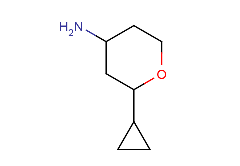 2-cyclopropyloxan-4-amine, Mixture of diastereomers