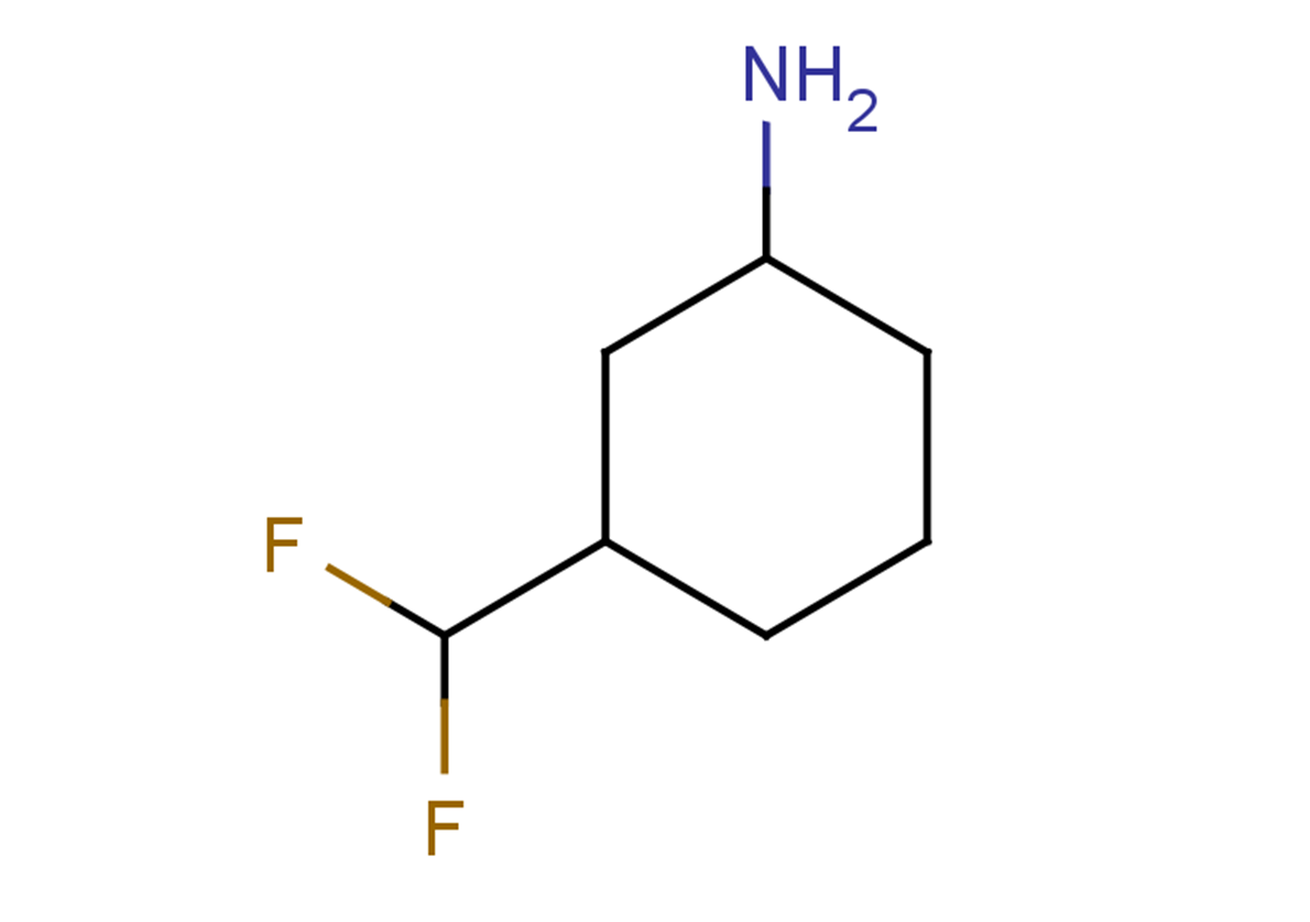 3-(difluoromethyl)cyclohexan-1-amine, Mixture of diastereomers