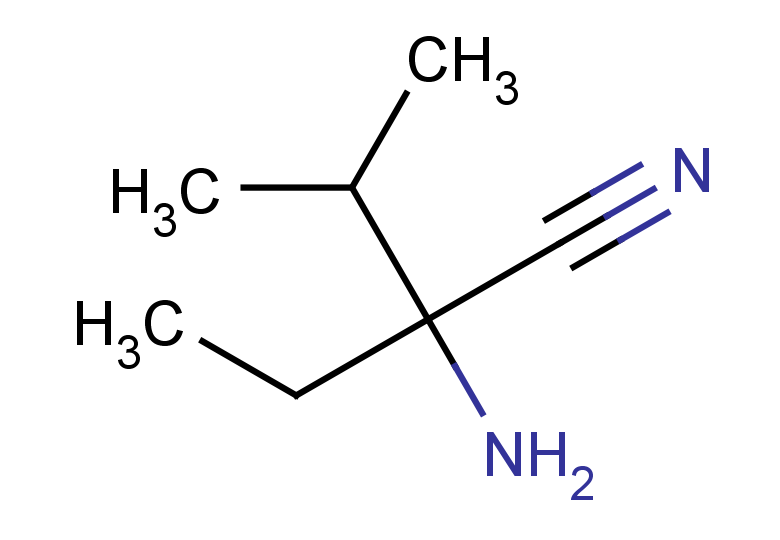 2-amino-2-ethyl-3-methylbutanenitrile