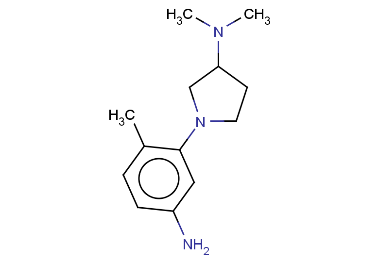 1-(5-amino-2-methylphenyl)-N,N-dimethylpyrrolidin-3-amine