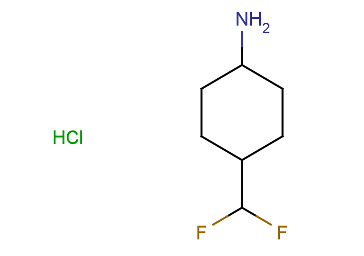4-(difluoromethyl)cyclohexan-1-amine hydrochloride, Mixture of diastereomers