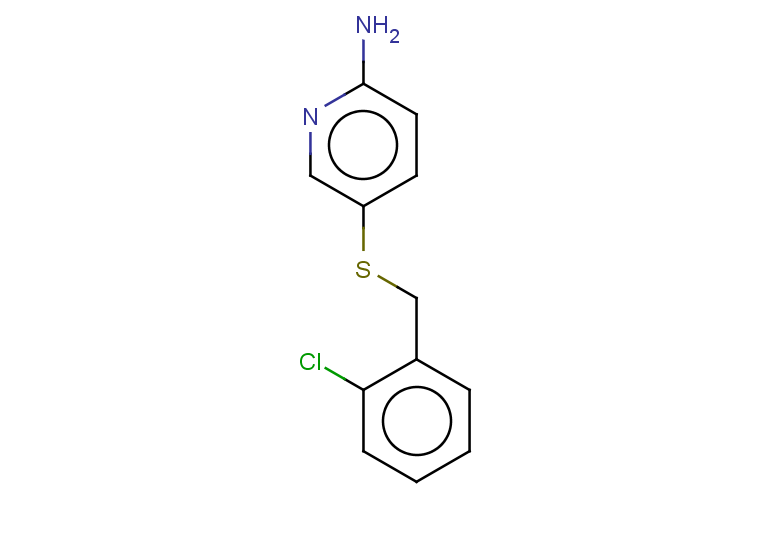 5-{[(2-chlorophenyl)methyl]sulfanyl}pyridin-2-amine
