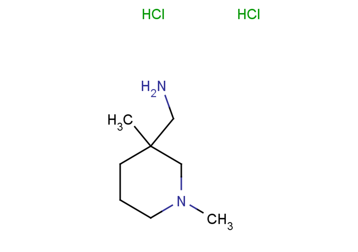 (1,3-dimethylpiperidin-3-yl)methanamine dihydrochloride