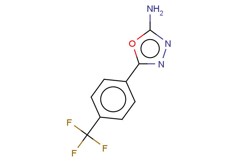 5-[4-(trifluoromethyl)phenyl]-1,3,4-oxadiazol-2-amine