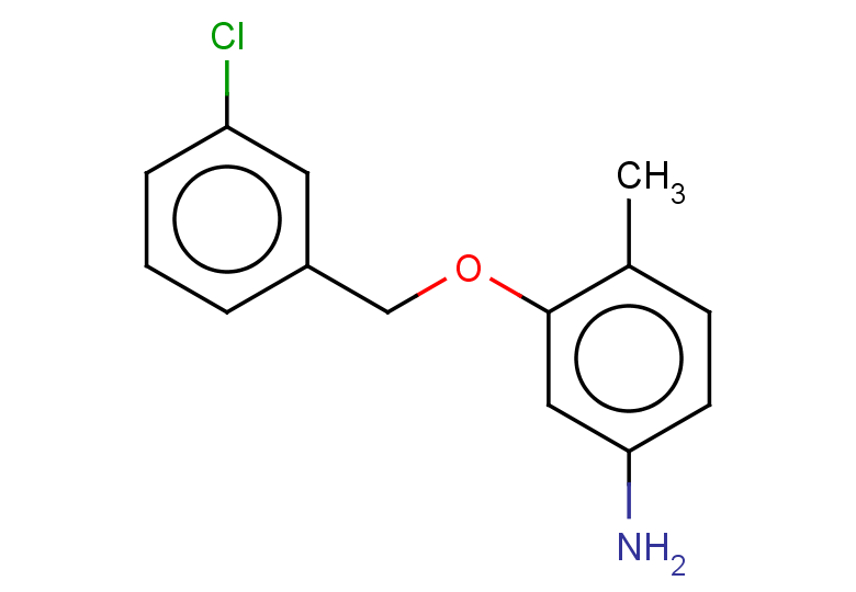 3-[(3-chlorophenyl)methoxy]-4-methylaniline