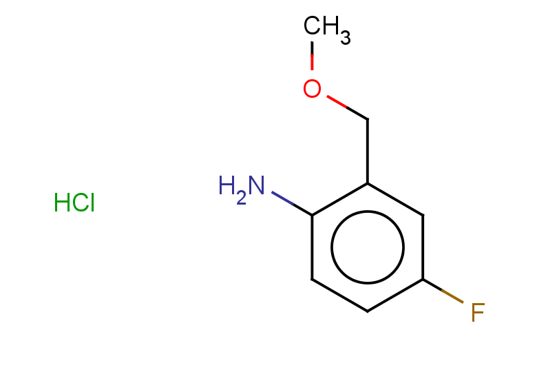 4-fluoro-2-(methoxymethyl)aniline hydrochloride