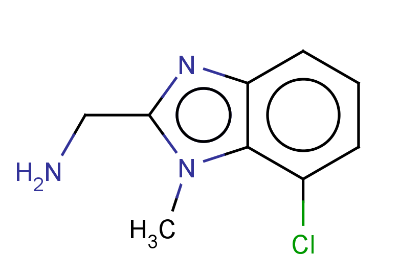 (7-chloro-1-methyl-1H-1,3-benzodiazol-2-yl)methanamine