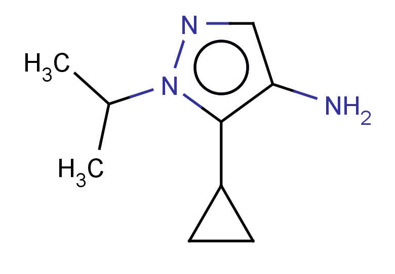 5-cyclopropyl-1-(propan-2-yl)-1H-pyrazol-4-amine