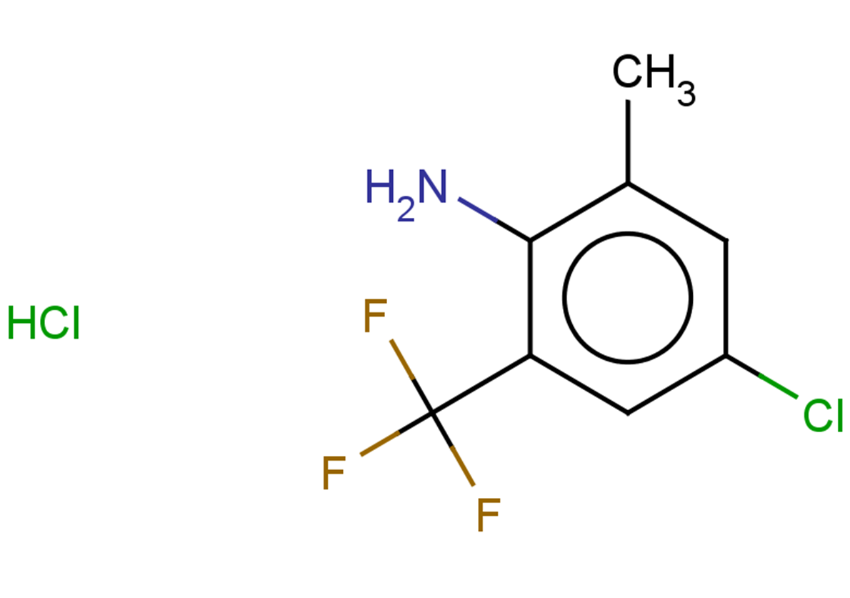4-chloro-2-methyl-6-(trifluoromethyl)aniline hydrochloride
