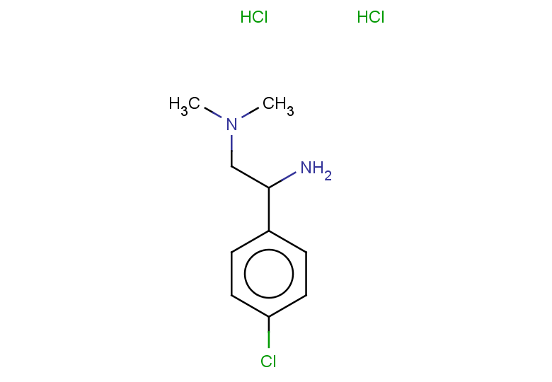 [2-amino-2-(4-chlorophenyl)ethyl]dimethylamine dihydrochloride