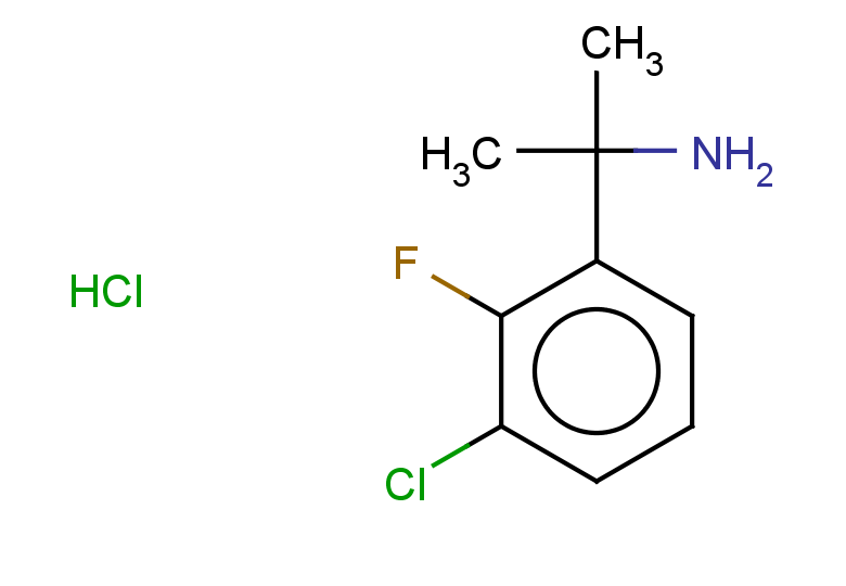 2-(3-chloro-2-fluorophenyl)propan-2-amine hydrochloride