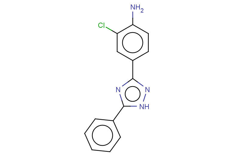 2-chloro-4-(5-phenyl-1H-1,2,4-triazol-3-yl)aniline