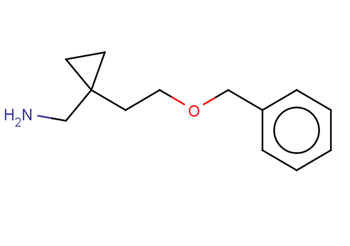 {1-[2-(benzyloxy)ethyl]cyclopropyl}methanamine