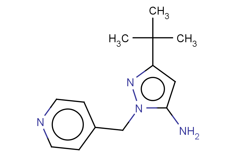 3-tert-butyl-1-(pyridin-4-ylmethyl)-1H-pyrazol-5-amine