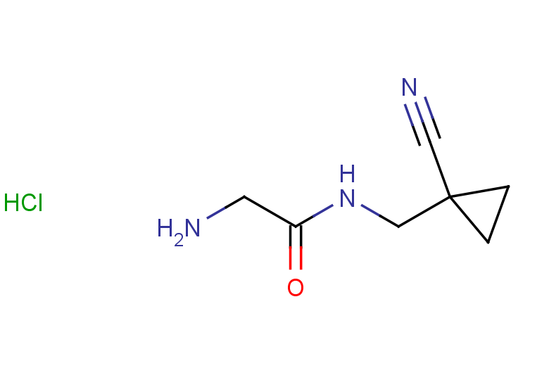 2-amino-N-[(1-cyanocyclopropyl)methyl]acetamide hydrochloride