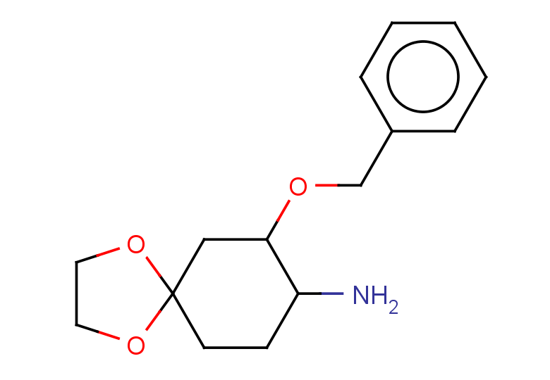 7-(benzyloxy)-1,4-dioxaspiro[4.5]decan-8-amine, Mixture of diastereomers