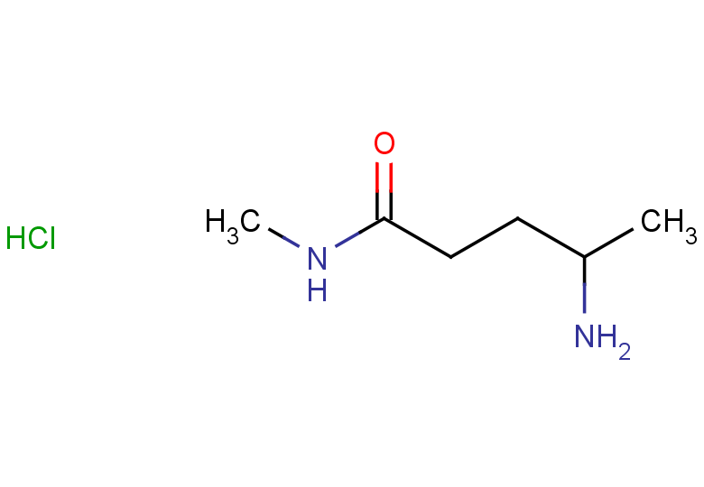 4-amino-N-methylpentanamide hydrochloride